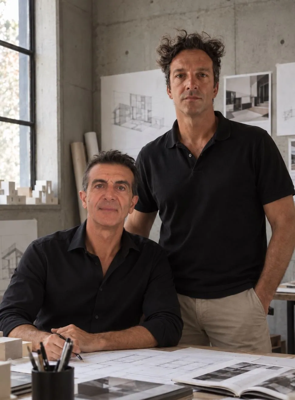Cesare Amabili e Paolo Biancalana, soci fondatori di MESA Infissi